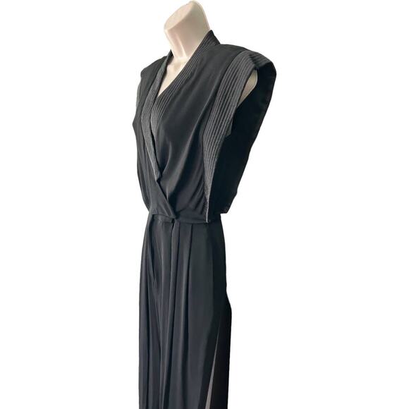 EUC Vintage 80’s Regina Kravits for Joseph Magnin Black Jumpsuit XS - Picture 5 of 16